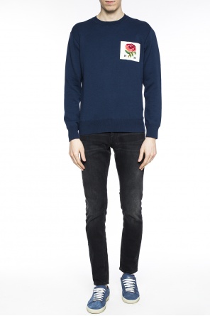 Rose motif sweatshirt, zdjęcie 2 Rose motif sweatshirt od Kent & Curwen
